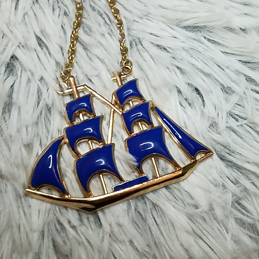 Ship Necklace